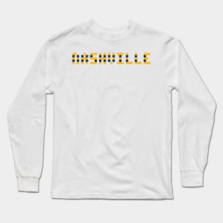 Pixel Hockey City Nashville 2017 Long Sleeve T-Shirt
